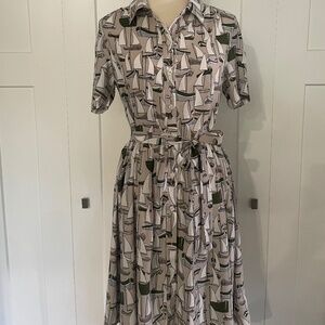 Frock Shop Shirt Dress size L/8 US
